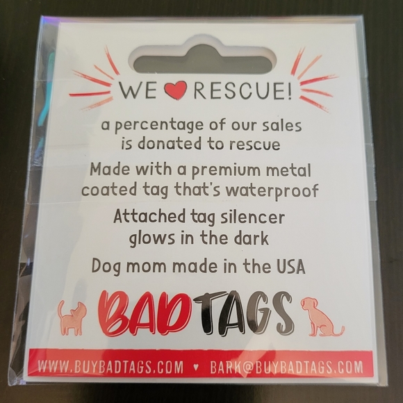 Bad Tags I'm Not Wearing Any Pants Pet Tag Accessory - Picture 2 of 2